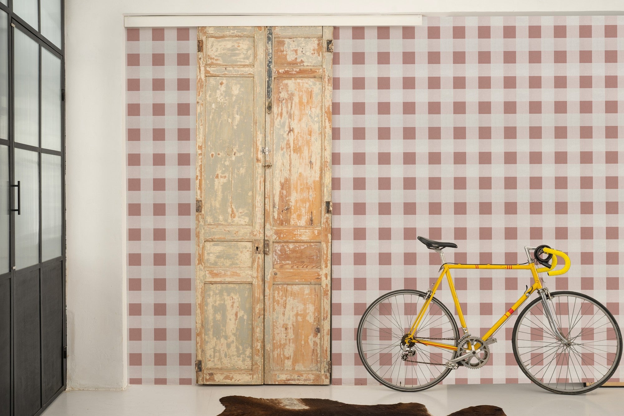 A00749 Check 8 Gamba Stripes & Checks Wallpaper by Coordonné