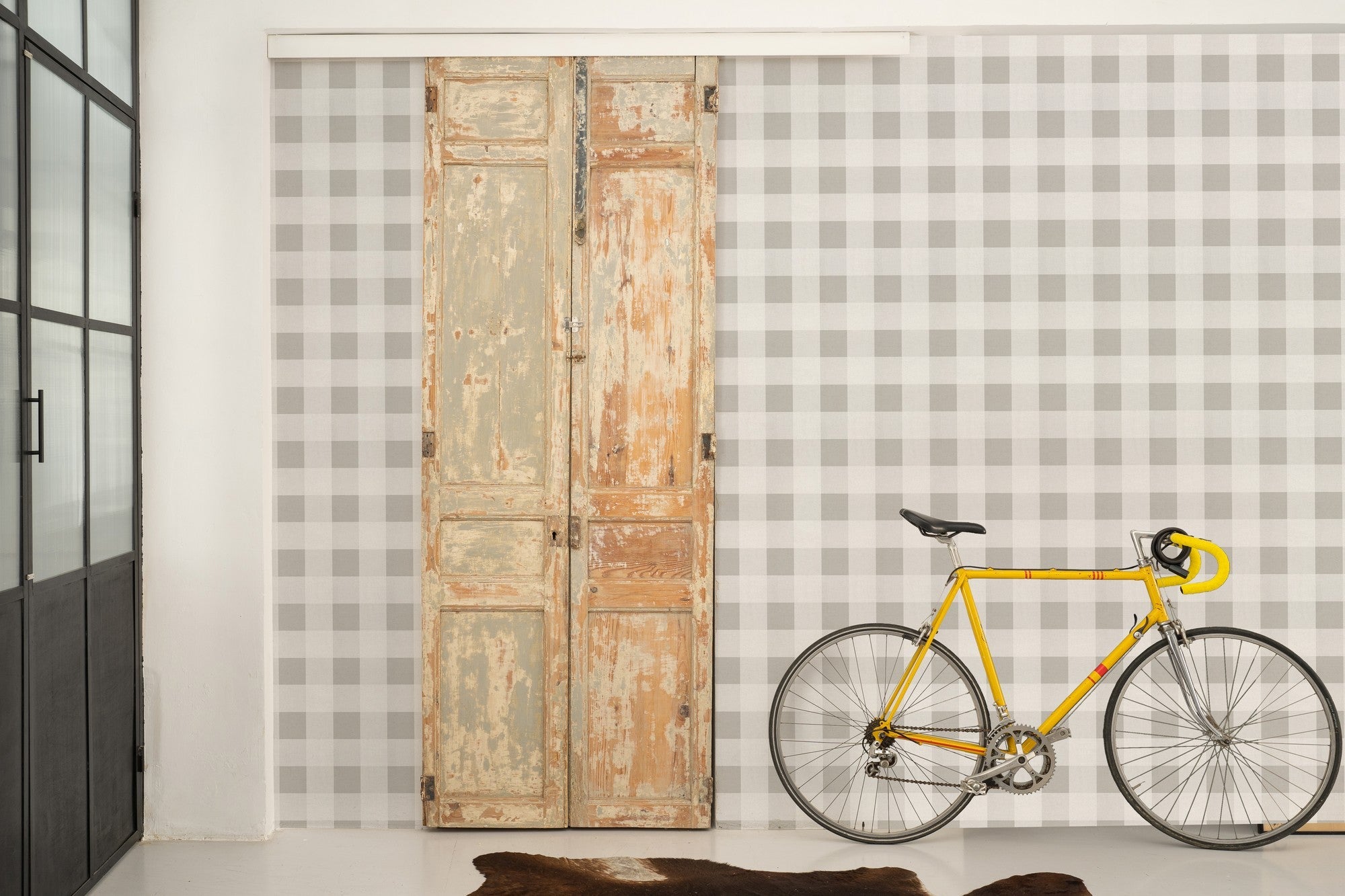 A00750 Check 8 Yeso Stripes & Checks Wallpaper by Coordonné