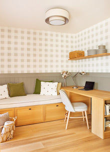 A00750 Check 8 Yeso Stripes & Checks Wallpaper by Coordonné
