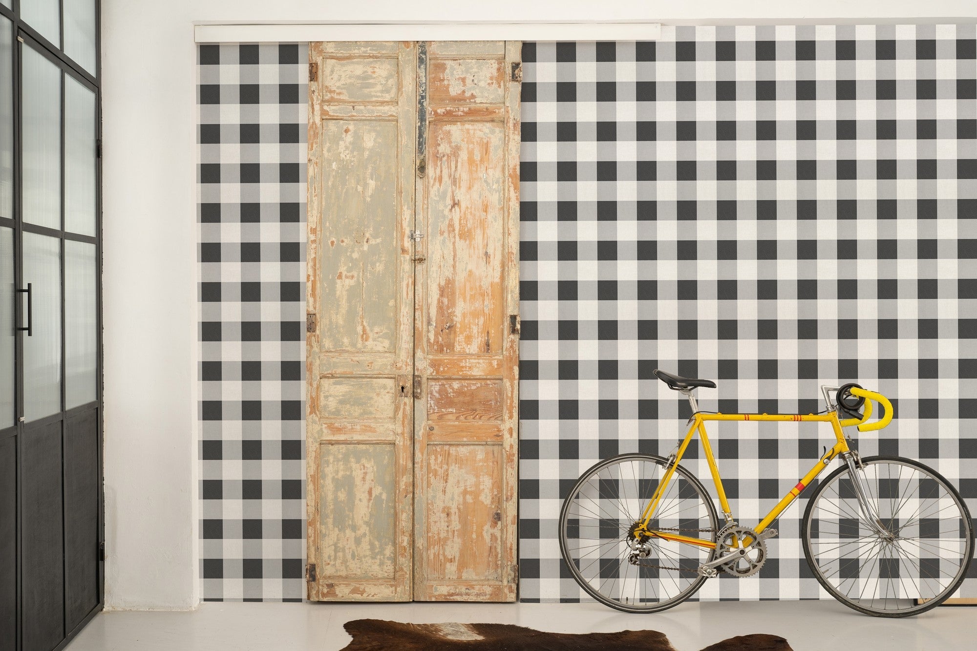 A00751 Check 8 Tinta Stripes & Checks Wallpaper by Coordonné