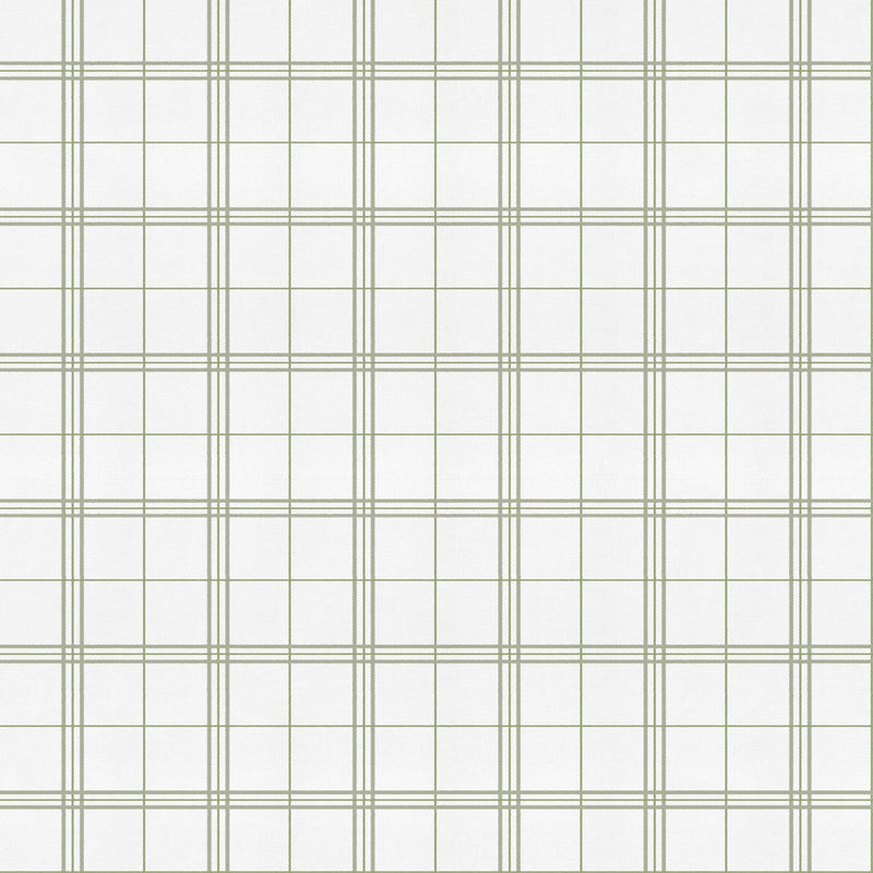A00755 Check 7 Matcha Stripes & Checks Wallpaper by Coordonné