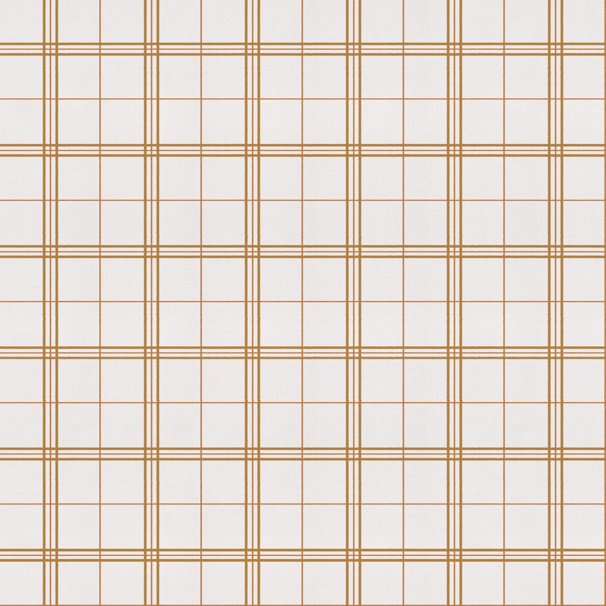 A00757 Check 7 Curry Stripes & Checks Wallpaper by Coordonné