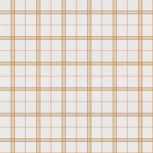 A00757 Check 7 Curry Stripes & Checks Wallpaper by Coordonné