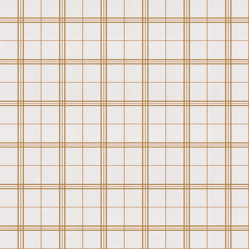 A00757 Check 7 Curry Stripes & Checks Wallpaper by Coordonné