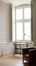 A00758 Check 7 Gamba Stripes & Checks Wallpaper by Coordonné