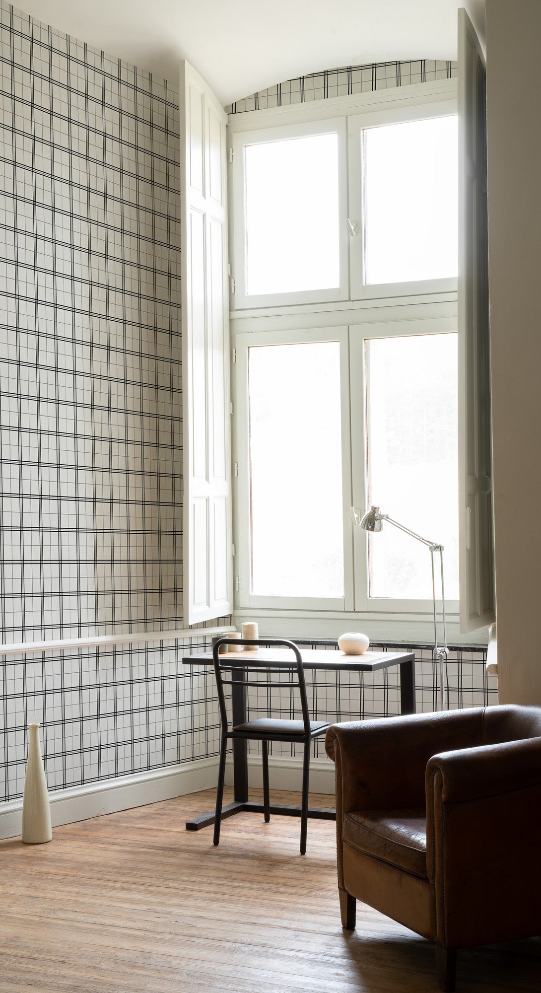 A00760 Check 7 Tinta Stripes & Checks Wallpaper by Coordonné