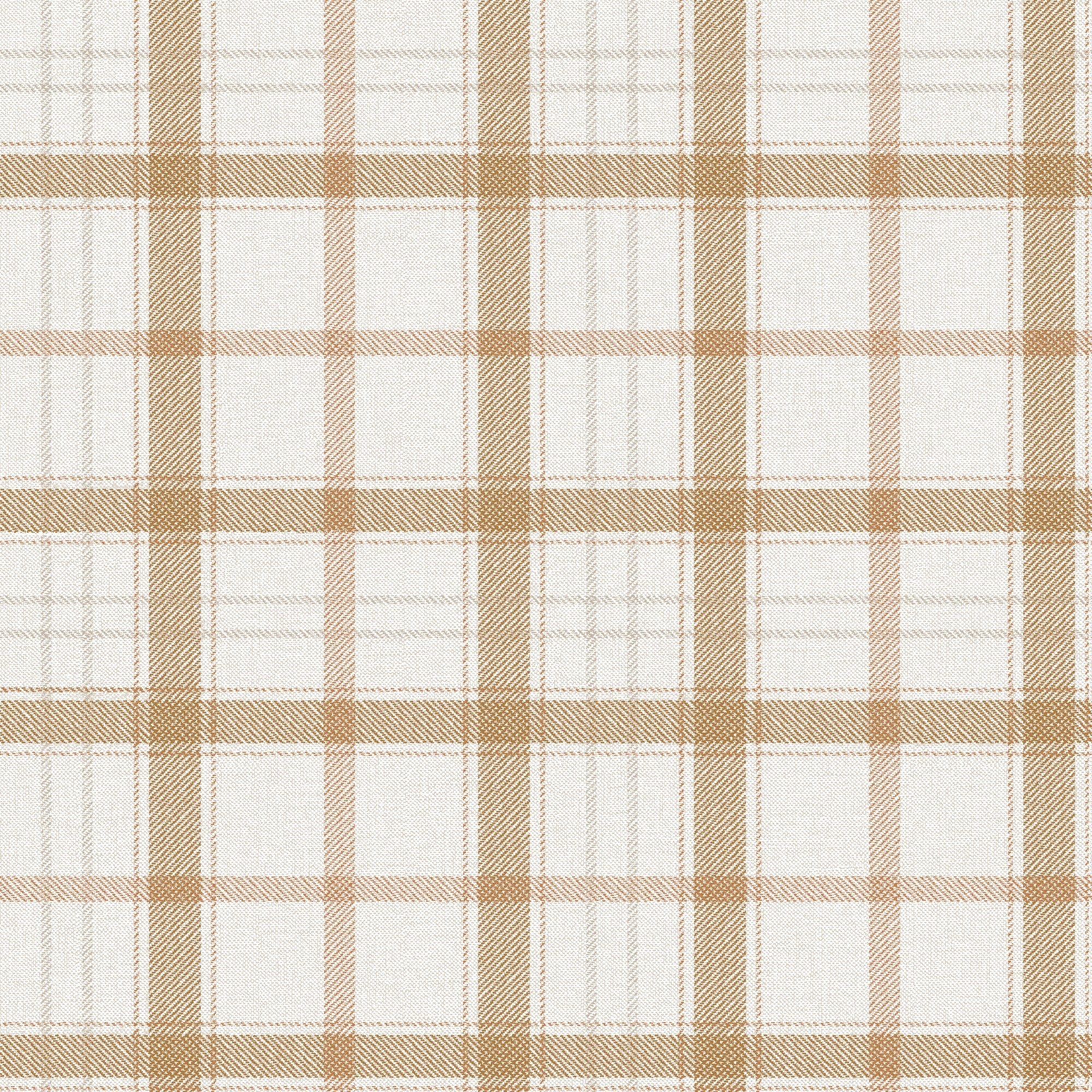 A00766 Check 11,5 Curry Stripes & Checks Wallpaper by Coordonné