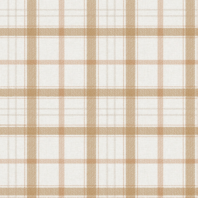 A00766 Check 11,5 Curry Stripes & Checks Wallpaper by Coordonné