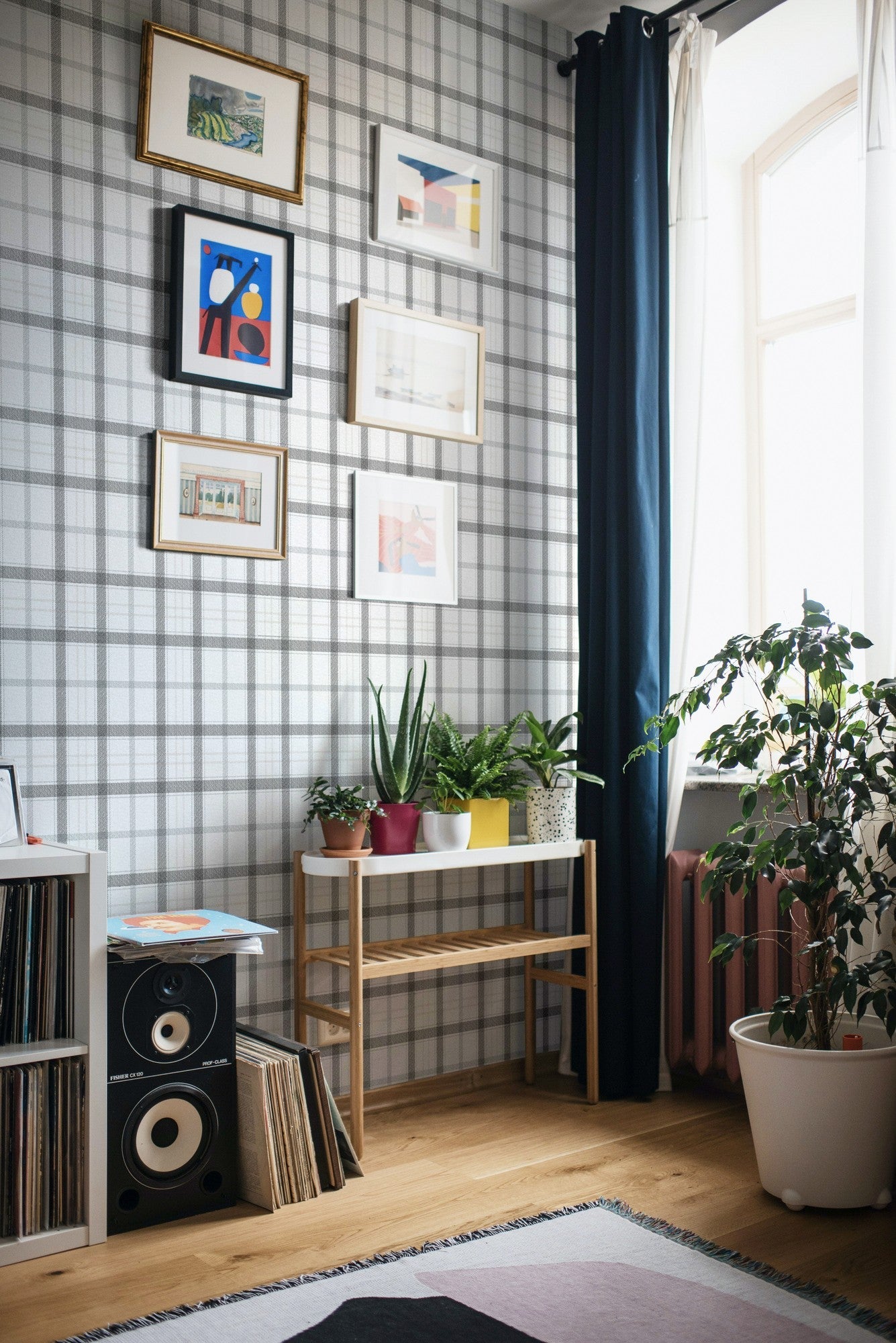 A00769 Check 11,5 Tinta Stripes & Checks Wallpaper by Coordonné
