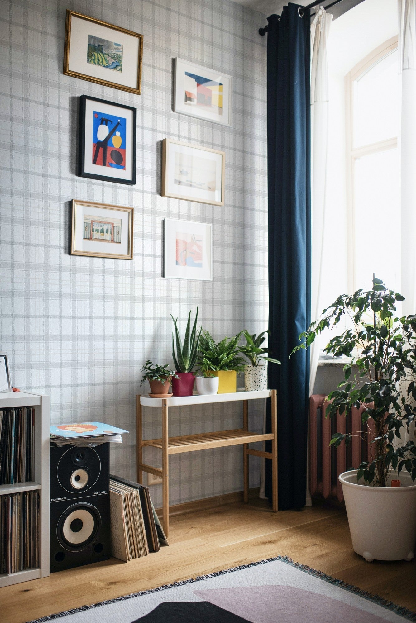A00770 Check 11,5 Mármol Stripes & Checks Wallpaper by Coordonné