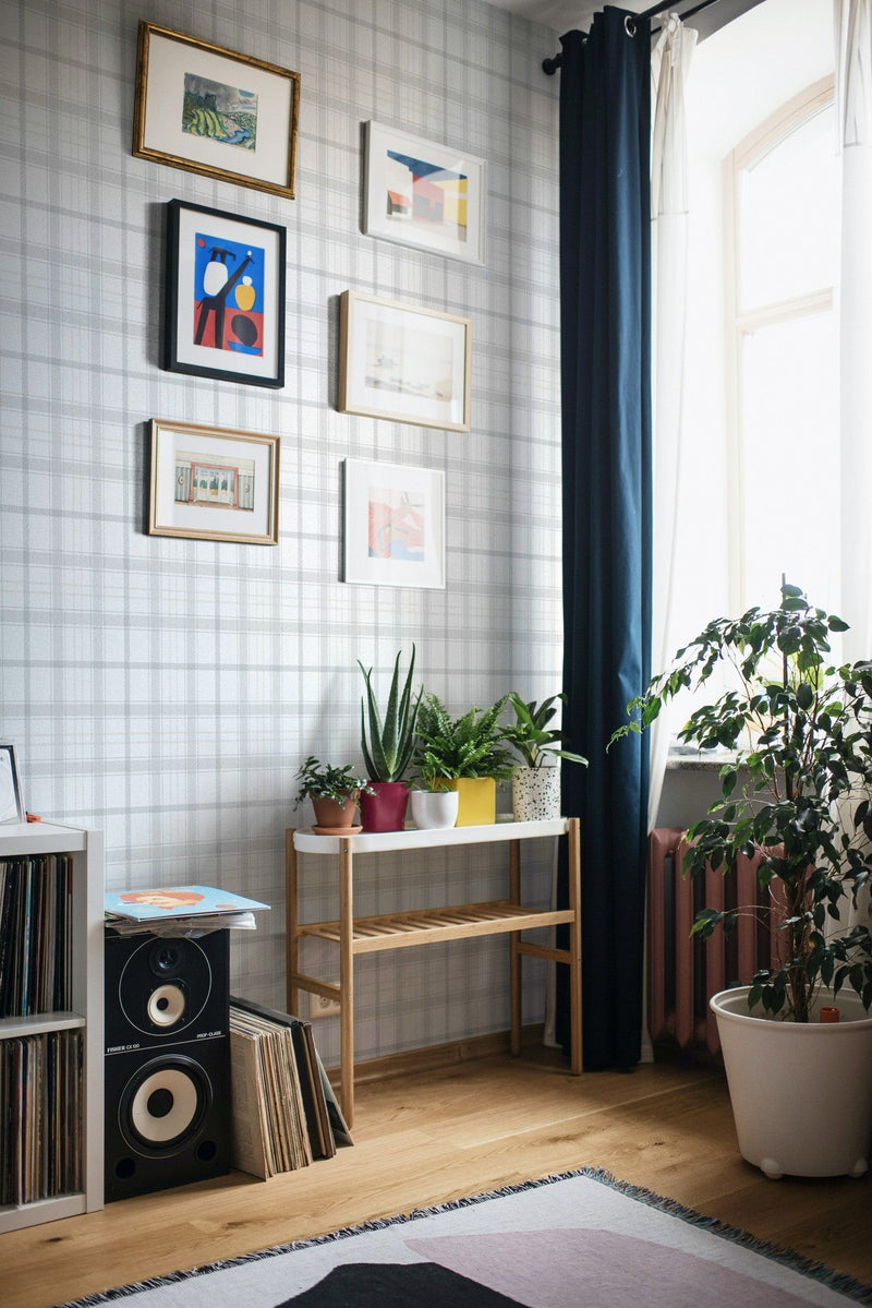 A00770 Check 11,5 Mármol Stripes & Checks Wallpaper by Coordonné