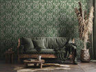 A00801 Padmasalis Green Ikart Wallpaper by Coordonné