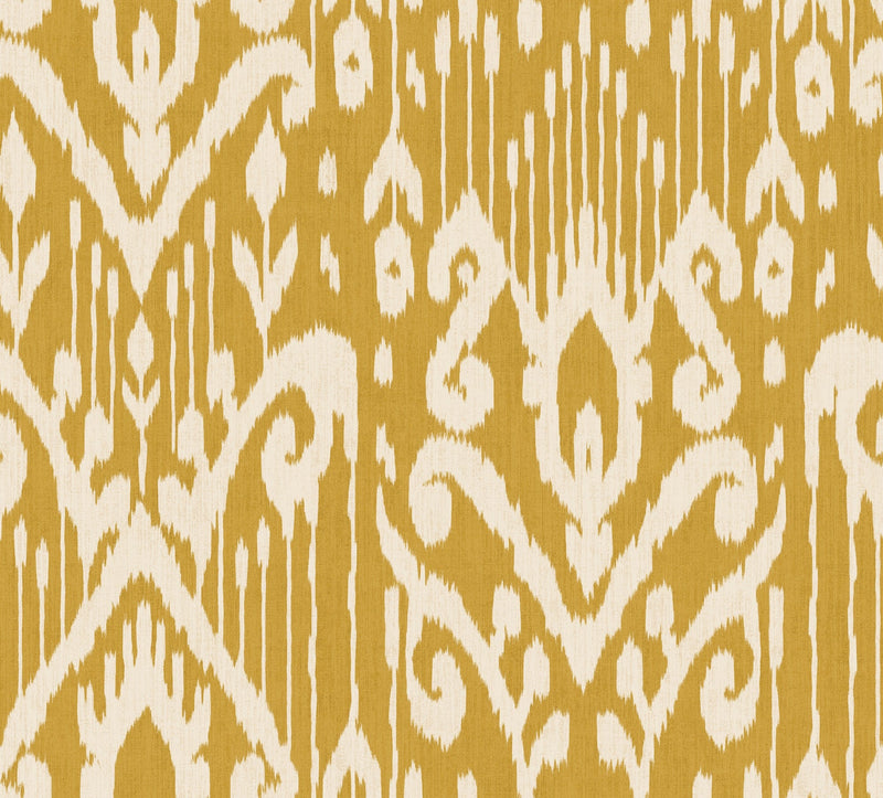 A00802 Padmasalis Mustard Ikart Wallpaper by Coordonné