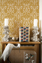 A00802 Padmasalis Mustard Ikart Wallpaper by Coordonné