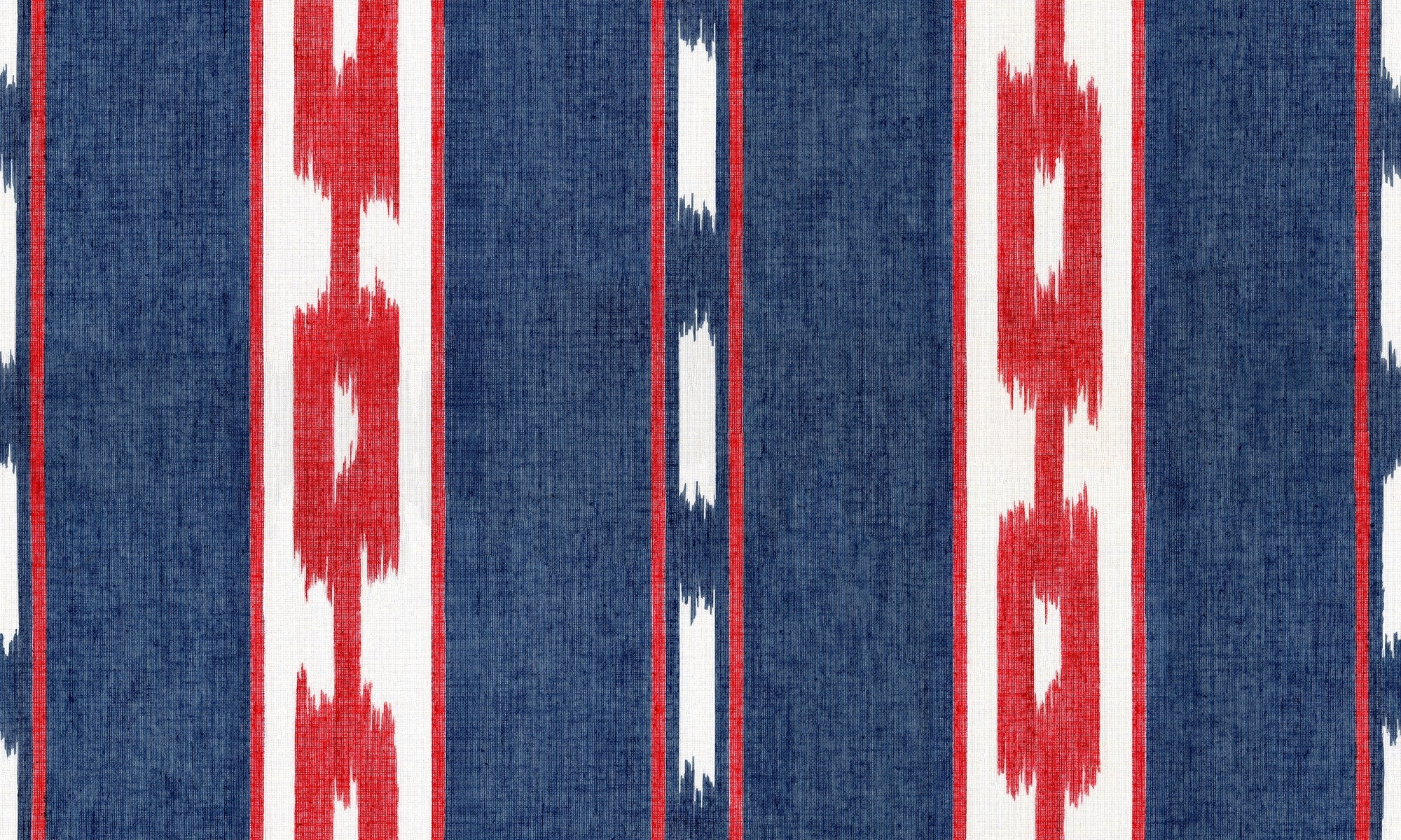 A00807 Kente Blue Ikart Wallpaper by Coordonné