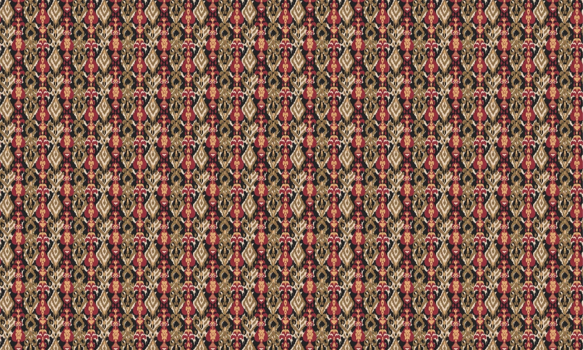 A00811 Uzbek Black Ikart Wallpaper by Coordonné
