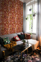 A00812 Uzbek Clay Ikart Wallpaper by Coordonné