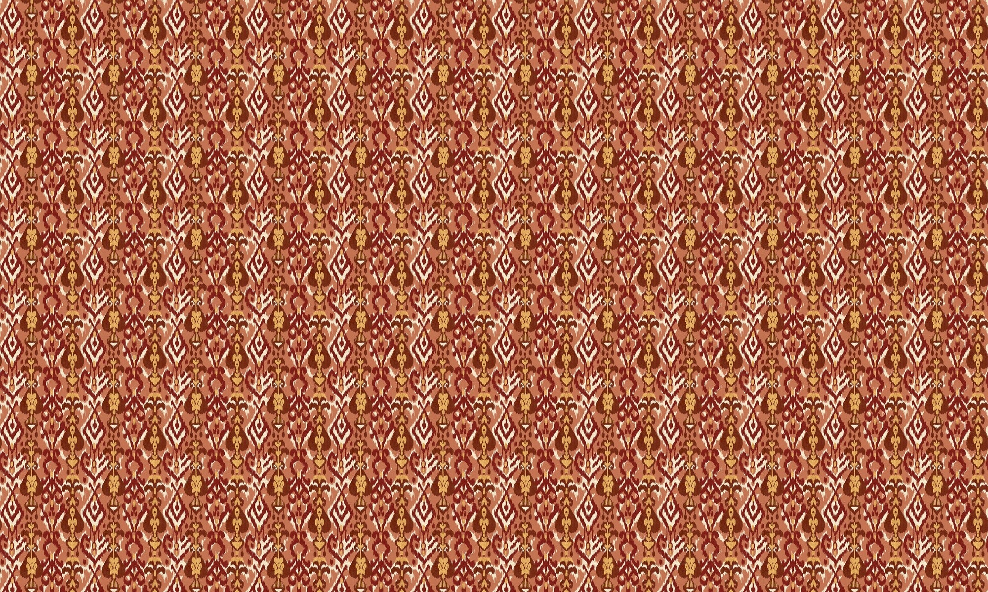 A00812 Uzbek Clay Ikart Wallpaper by Coordonné
