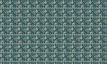 A00813 Uzbek Green Ikart Wallpaper by Coordonné