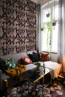 A00814 Uzbek Lilac Ikart Wallpaper by Coordonné