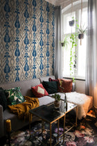 A00815 Uzbek Cream Ikart Wallpaper by Coordonné