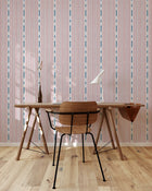 A00818 Huipil Red Ikart Wallpaper by Coordonné