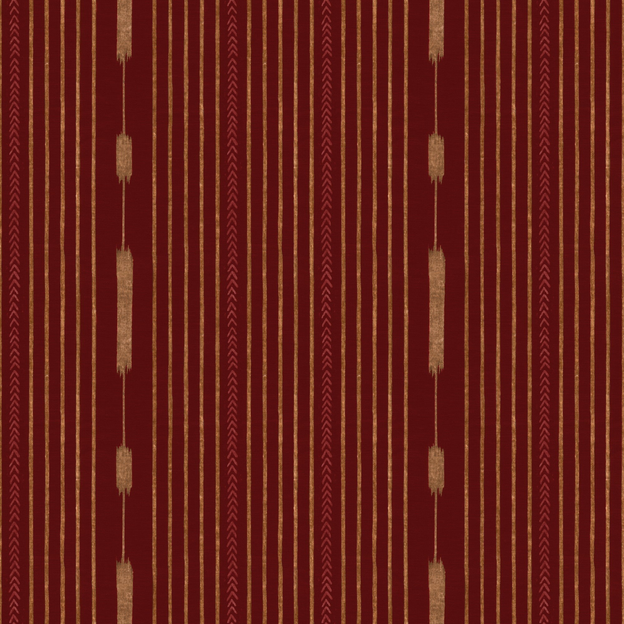 A00821 Huipil Wine Ikart Wallpaper by Coordonné