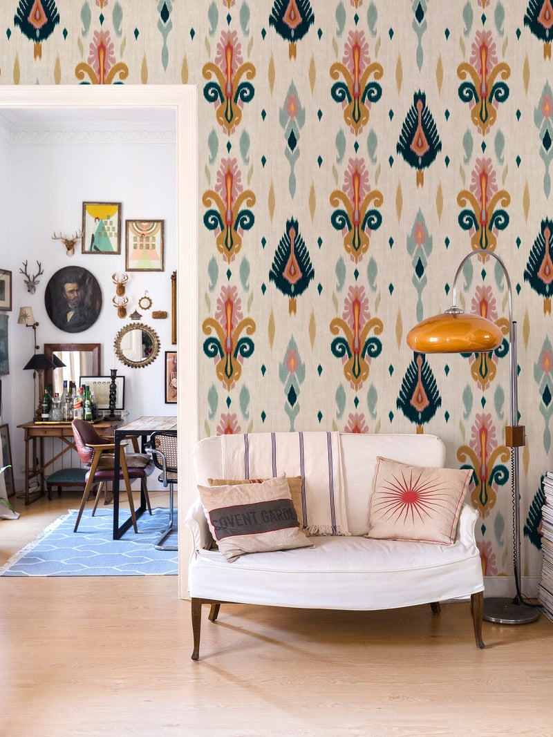 A00822 Sumba Cream Ikart Wallpaper by Coordonné
