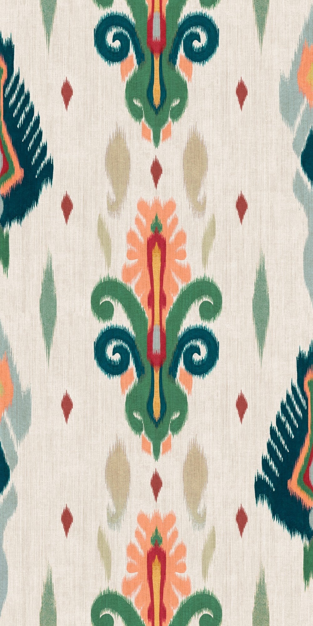 A00824 Sumba Green Ikart Wallpaper by Coordonné