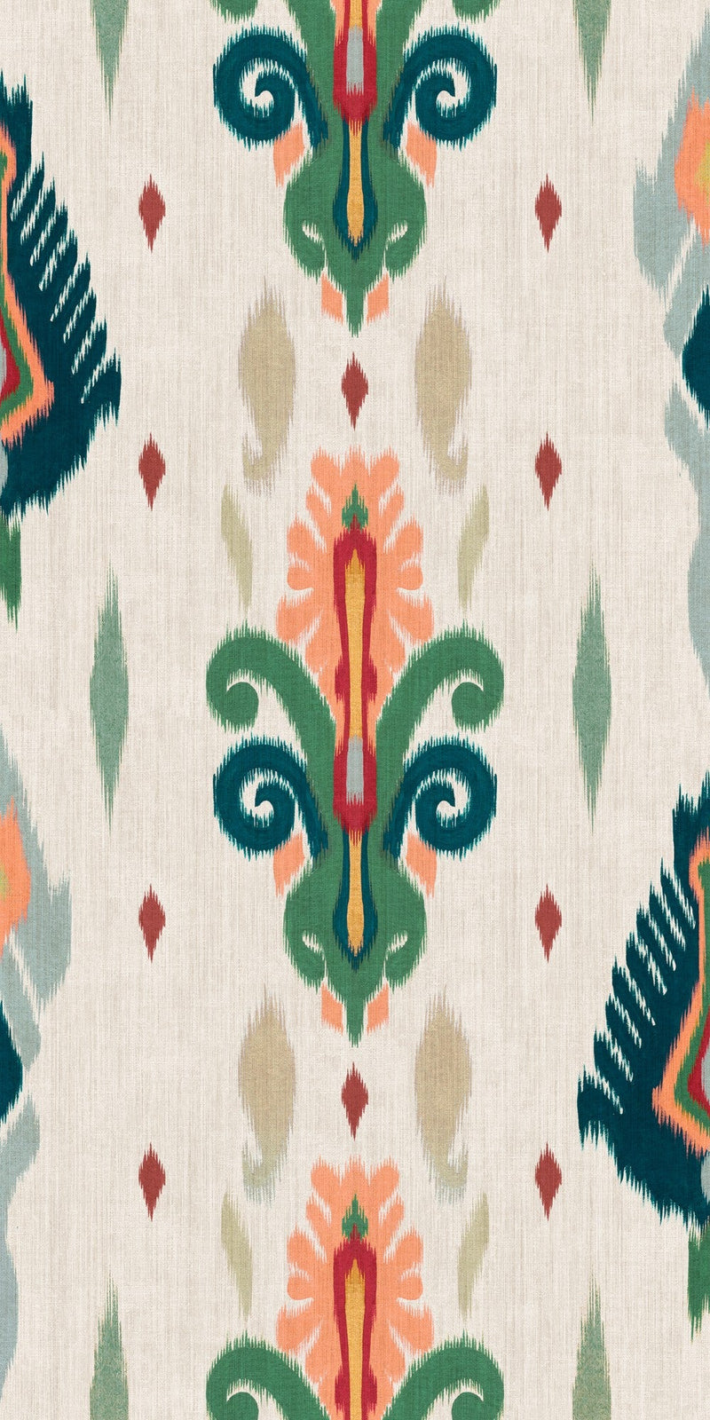 A00824 Sumba Green Ikart Wallpaper by Coordonné