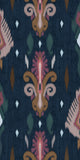Sumba Navy Ikart Wallpaper by Coordonné