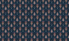 A00825 Sumba Navy Ikart Wallpaper by Coordonné