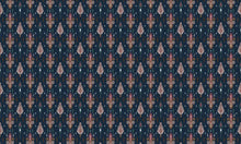 A00825 Sumba Navy Ikart Wallpaper by Coordonné