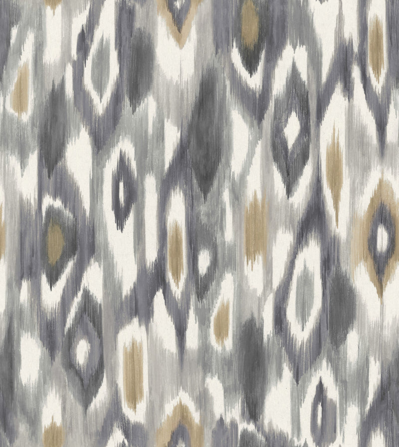 A00835 Abr Black Ikart Wallpaper by Coordonné