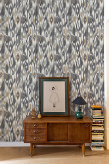A00835 Abr Black Ikart Wallpaper by Coordonné