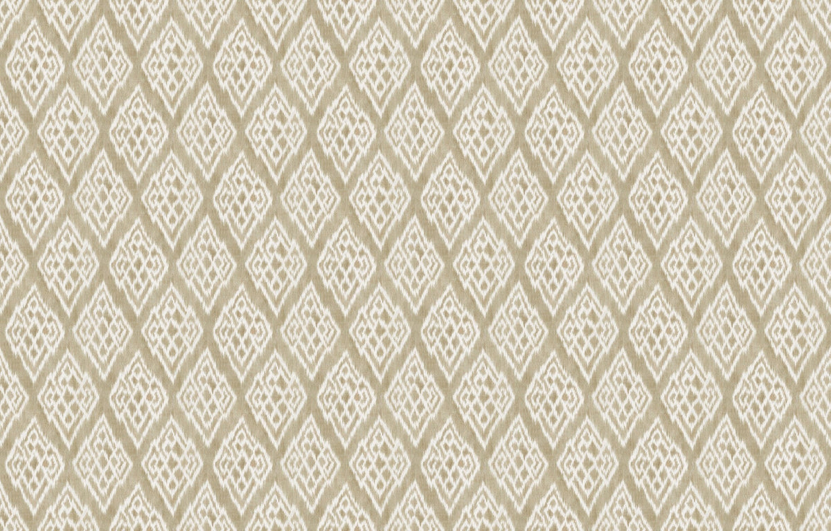 Kasuri Cream Ikart Wallpaper by Coordonné