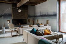 A00842 Shibori Blue Ikart Mural by Coordonné
