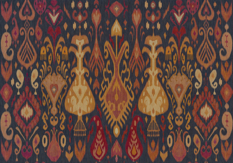 A00845 Boho Navy Ikart Mural by Coordonné