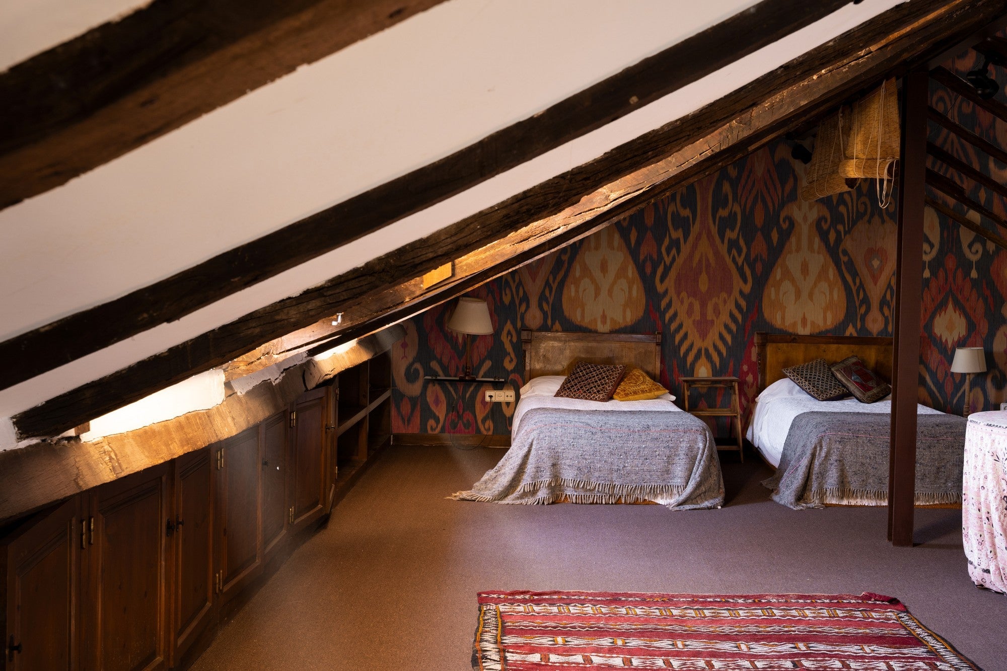 A00845 Boho Navy Ikart Mural by Coordonné
