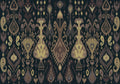Boho Black Ikart Mural by Coordonné