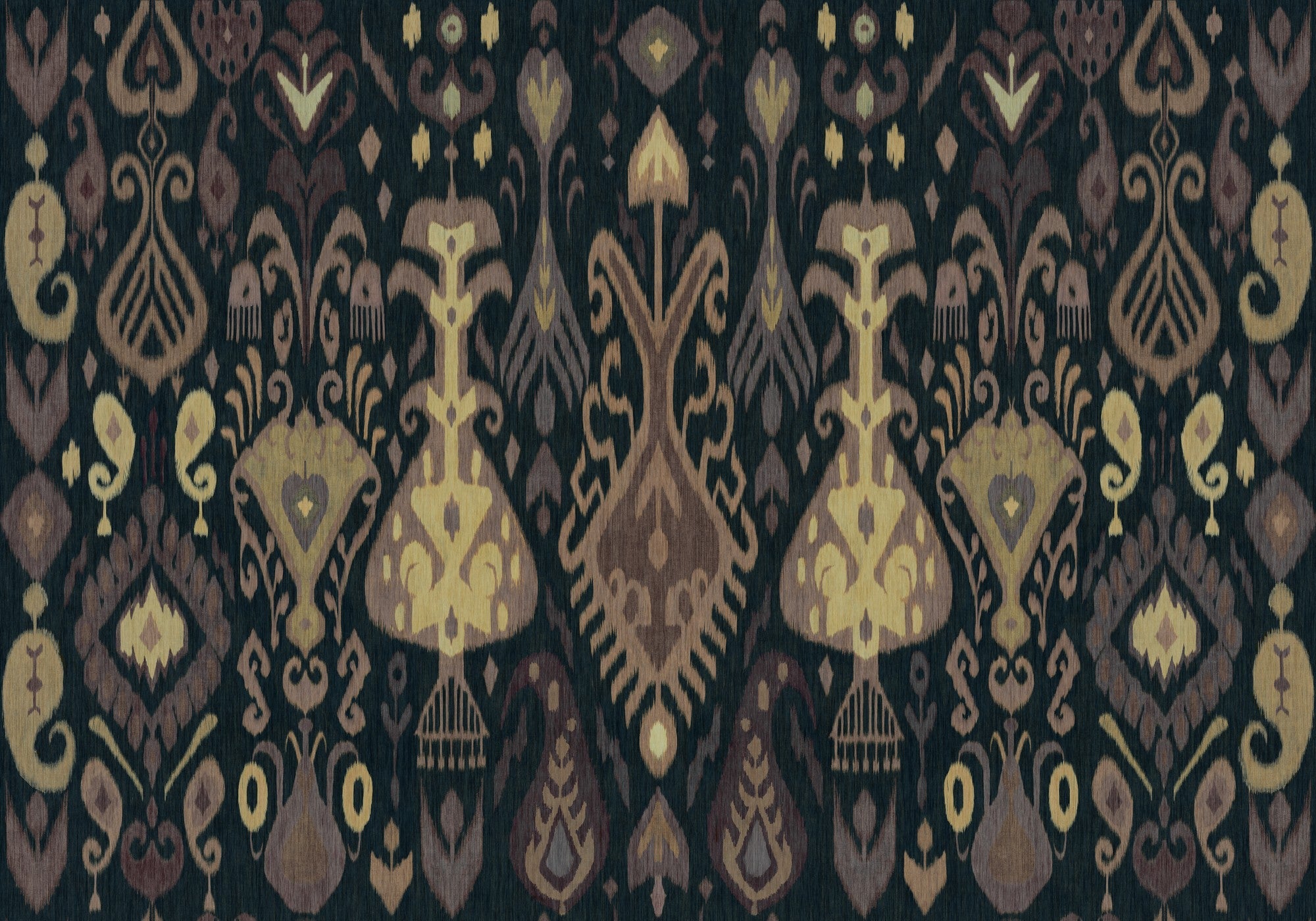 A00846 Boho Black Ikart Mural by Coordonné