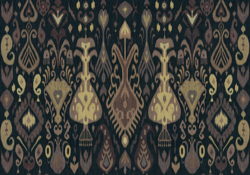 A00846 Boho Black Ikart Mural by Coordonné