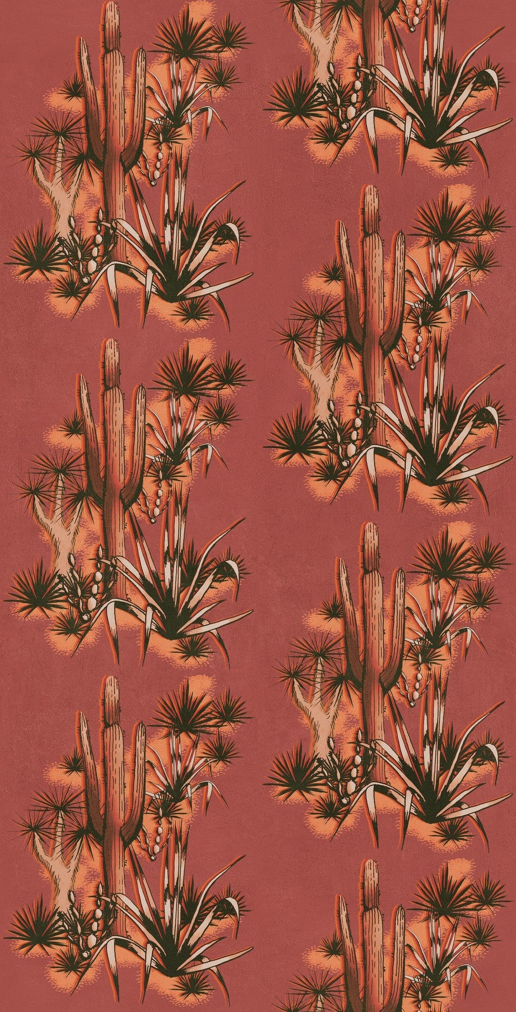 A00901 Grand Canyon Coral Central Saint Martins Rest Time Wallpaper by Coordonné