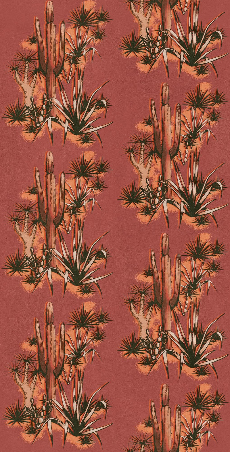 A00901 Grand Canyon Coral Central Saint Martins Rest Time Wallpaper by Coordonné