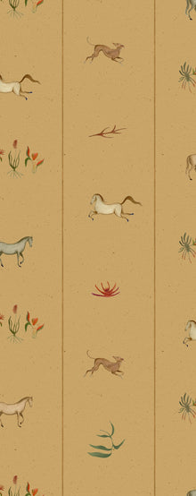 A00908 Bike ride Curry Central Saint Martins Rest Time Wallpaper by Coordonné