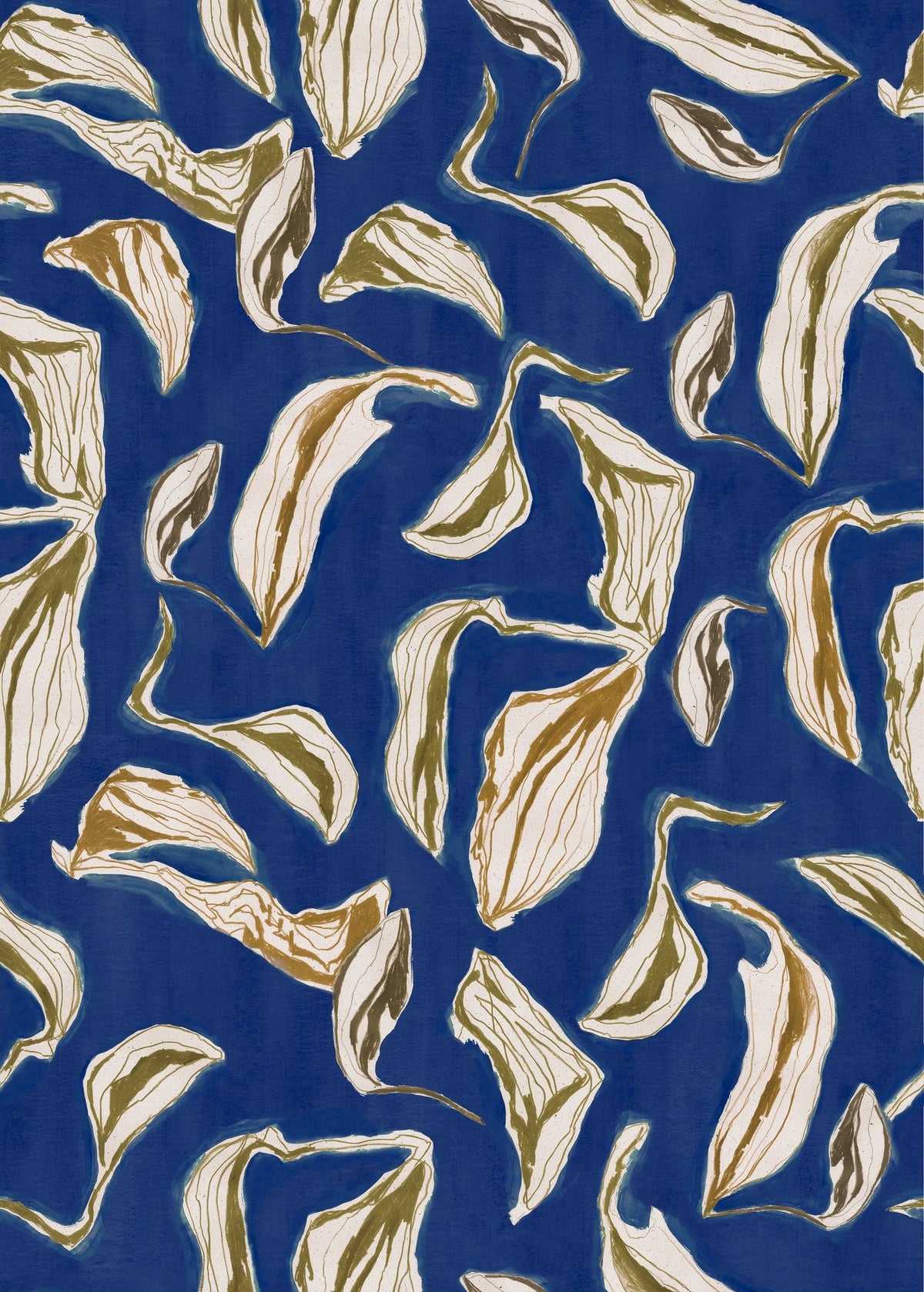 A00911 Moroccan branches Blue Central Saint Martins Rest Time Wallpaper by Coordonné