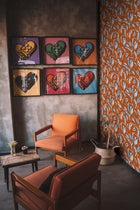 A00912 Moroccan branches Clay Central Saint Martins Rest Time Wallpaper by Coordonné