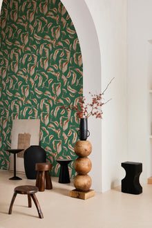 A00914 Moroccan branches Turquoise Central Saint Martins Rest Time Wallpaper by Coordonné