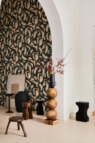A00915 Moroccan branches Black Central Saint Martins Rest Time Wallpaper by Coordonné