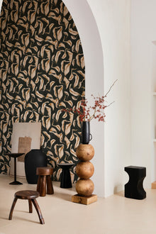 A00915 Moroccan branches Black Central Saint Martins Rest Time Wallpaper by Coordonné